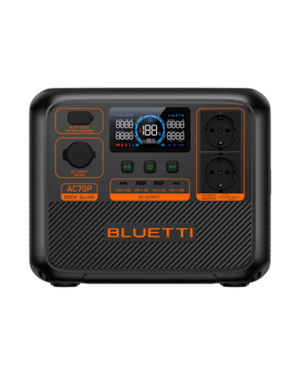 Bluetti AC70P Portable Power Station 1000W/ 864Wh