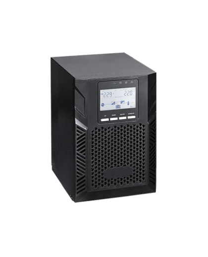 KSTAR MP 2k H-48V, უწყვეტი კვების წყარო (UPS) - 2KVA/1.8KW On-line Tower, საჭიროებს 4 გარე მიერთების აკუმულატორს