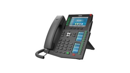 Fanvil X6U - 20 ხაზიანი Gigabit POE IP ტელეფონი, ფერადი ეკრანით