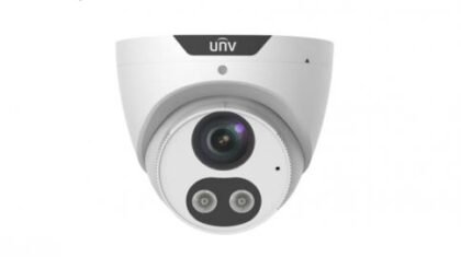 IP კამერა - 4მპ, 2.8მმ, Turret, Mic, SD, ANR, Speaker, Uniview