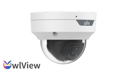 IP კამერა - 4მპ, 2.8მმ, Dome, UMD, Mic, IK10, Wise-ISP, Uniview