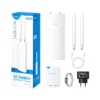 Cudy LT400 Outdoor N300 4G LTE Cat4 Wi-Fi 4 როუტერი გარე გამოყენების IP65