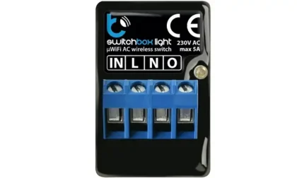 SwitchBox LIGHT მინი სმარტ ჩამრთველი