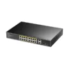 Cudy GS1018PS2 16-პორტიანი გიგაბიტიანი PoE+ სვიჩი 2 Uplink პორტით და 2 გიგაბიტიანი SFP სლოტით 200W