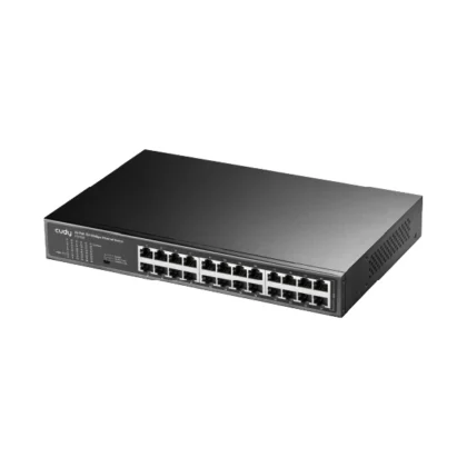 Cudy FS1024 24-პორტიანი სვიჩი 10/100 Mbps მეტალის კორპუსით