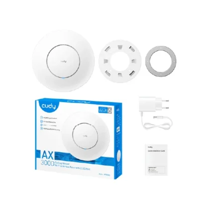 Cudy AX3000 Wi-Fi 6 2.5G დაშვების წერტილი