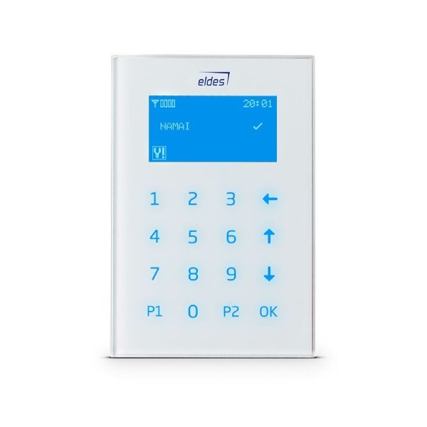 EKB2 White LCD კლავიატურა