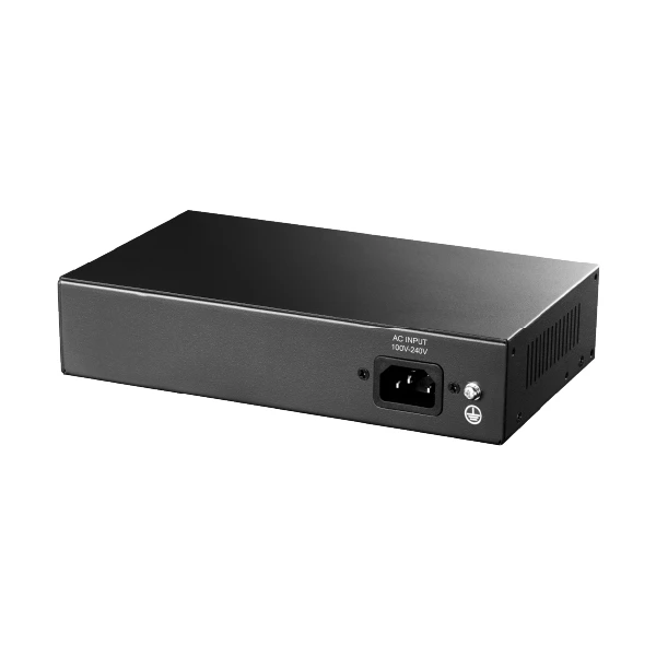 Cudy FS1006P 4-პორტიანი PoE+ სვიჩი 10/100M, 60W, +2 Uplink