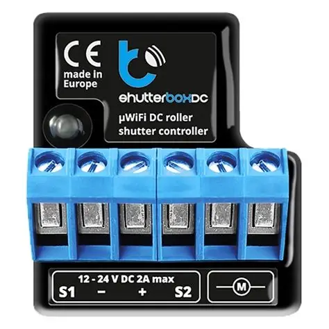 ShutterBoxDC v2 ჟალუზის კონტროლერი