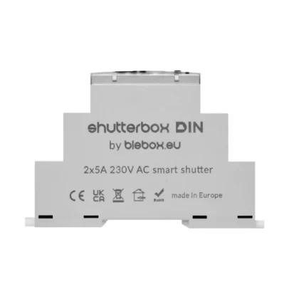 Simon Smart ShutterBox DIN ჟალუზის კონტროლერი