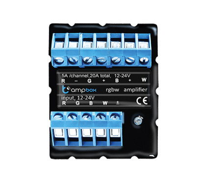 Simon Start AmpBox 4 არხიანი LED გამაძლიერებელი