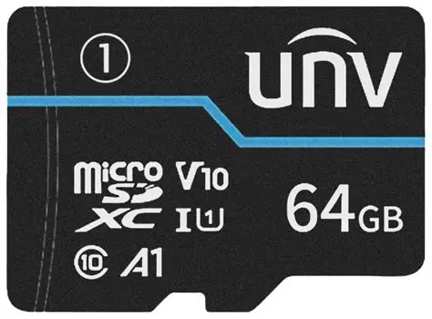 Uniview TF-64G-T 64GB MicroSD Card for Surveillance