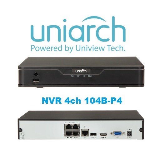 Uniarch NVR-104S3-P4