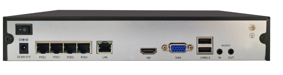 10 Channels 4K NVR – 4 PoE Ports, Supports up to 8MP, 1-HDD – SE-215M10-P4