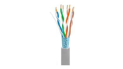 FTP Cat5e შიდა კაბელი სპილენძი