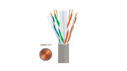 UTP Cat6 შიდა კაბელი 100% სპილენძი